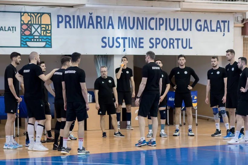 CSM Arcada Galaţi are opt oameni la Naţionala României pentru Liga de argint