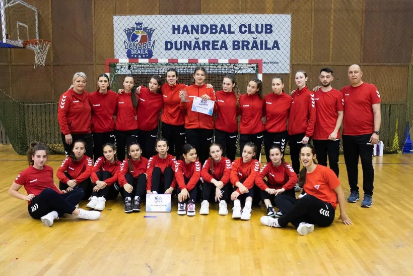 Olimpicele au fost foarte aproape de o medalie la junioare 3. Gălăţeanca Adnana Ancerencu a fost golgetera turneului final cu 61 de reuşite