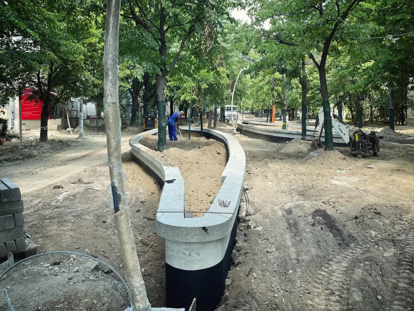Arhitectură modernă pentru aleea de la P-uri, din centrul Galațiului