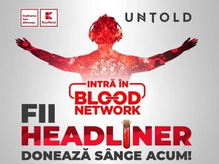 Fii erou donând sânge și te vei distra vara asta la Untold