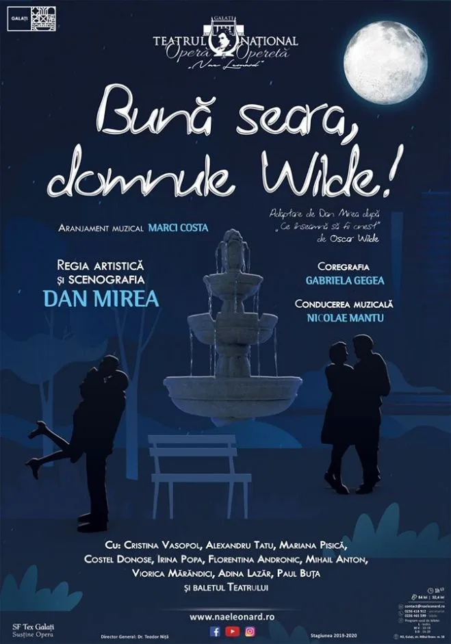 „Bună seara, domnule Wilde!” - comedie în regim de transmisie live