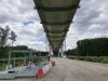 Constructorii au ajuns la ultimul segment de tablier metalic, la Podul suspendat peste Dunăre