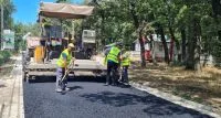 Se asfaltează pe DJ 255B, în Pădurea Gârboavele