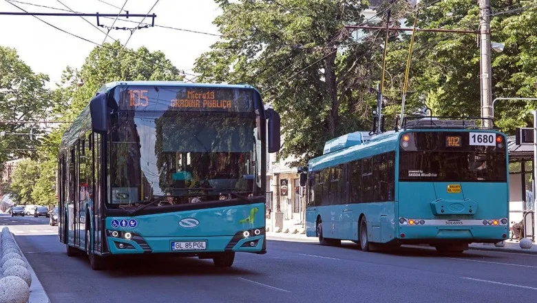 Mai multe trasee de autobuz vor fi desființate în Galați