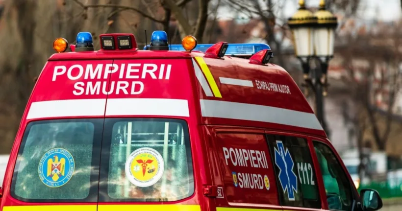Accident grav pe strada Domnească. Un motociclist, în comă la spital