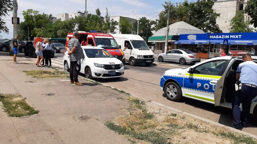 Trei adolescente din Galați, lovite pe trecerea de pietoni. Șoferul era drogat