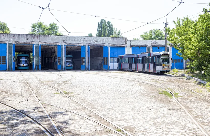 Depoul de tramvaie din Galați, modernizat cu fonduri europene