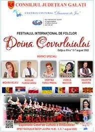Festivalul Internaţional de Folclor Doina Covurluiului de la Galaţi, ediţia a XV-a