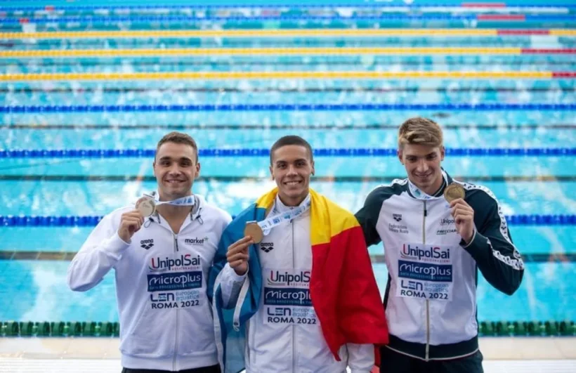 FENOMENALUL David POPOVICI a scris istorie la Roma şi a devenit cel mai rapid din lume în proba de 100 m liber