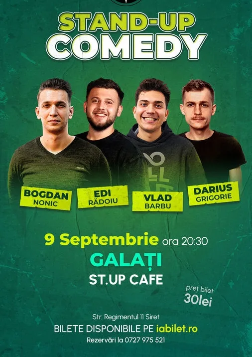 Stand-up comedy la Galaţi
