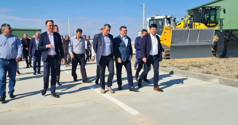Depozitul de deșeuri menajere de la Valea Mărului, prezentat primarilor din județul Galați