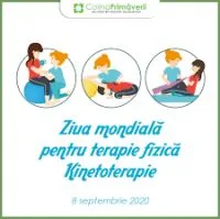 8 septembrie - Ziua mondială pentru terapie fizică și kinetoterapie