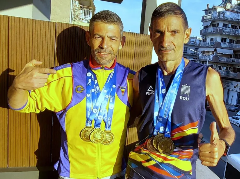 Cinci titluri de campioni balcanici pentru Paul Găvănescu şi Culai Voicu