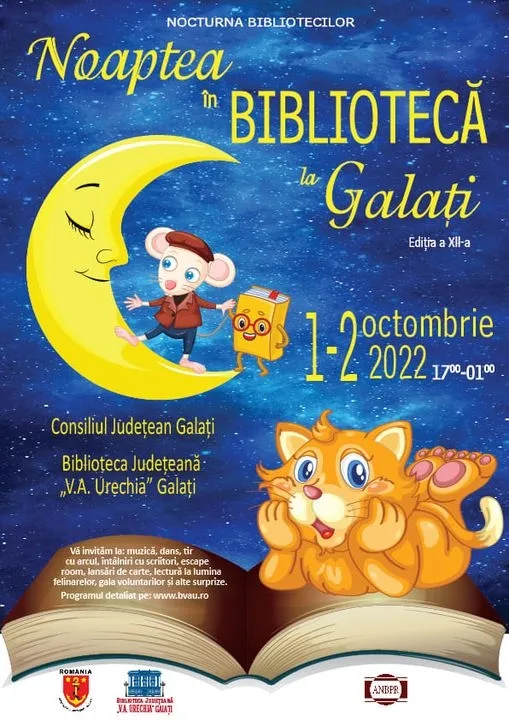 "Noaptea la bibliotecă"