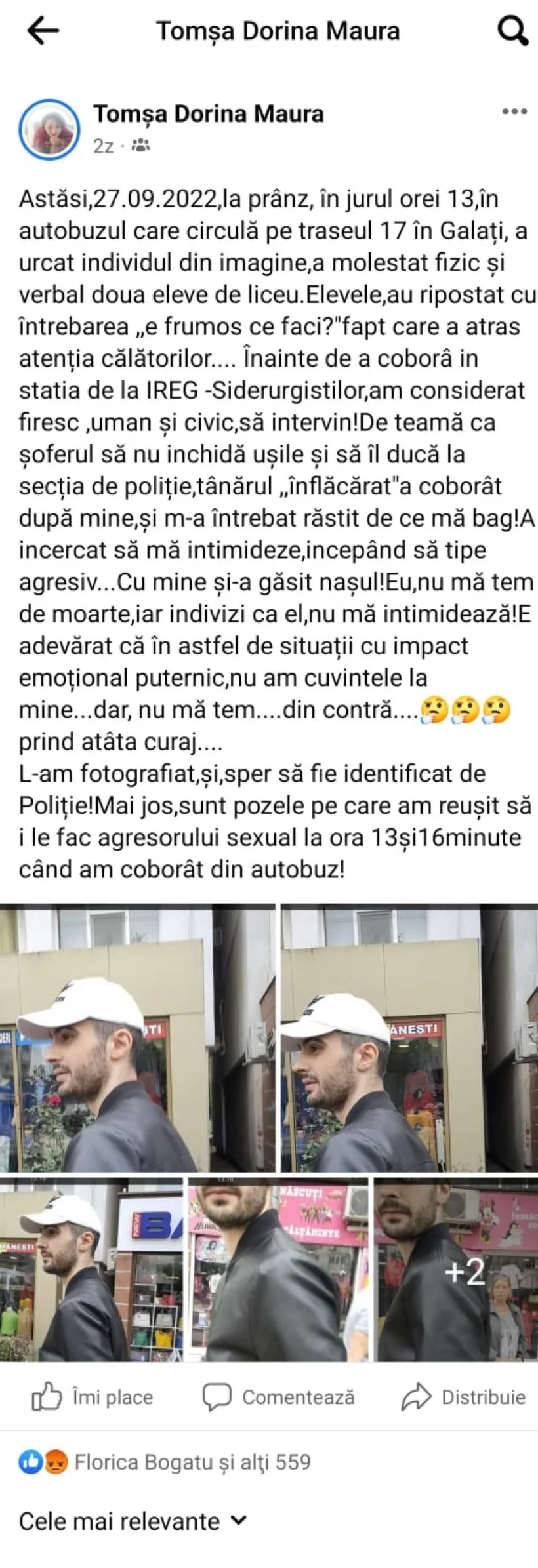 Două adolescente agresate într-un autobuz, din Galați. O călătoare a făcut public incidentul pe Facebook  