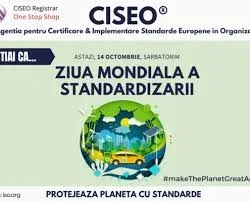 14 octombrie - Ziua mondială a standardizarii