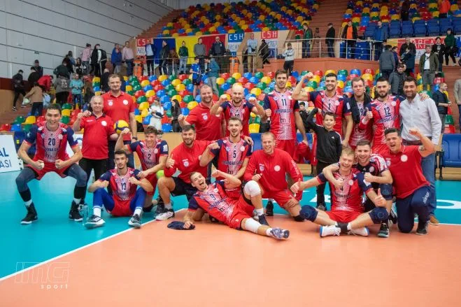 CSM Arcada Galați a făcut un pas important spre 16-imile CEV Cup
