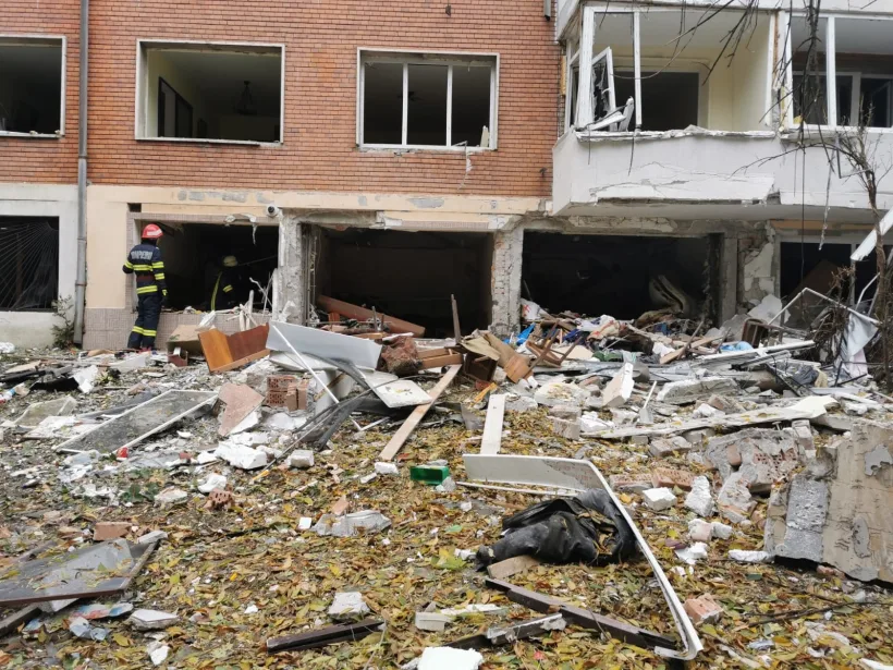 Un bloc din Galați distrus de o explozie acum doi ani, renovat prin PNRR