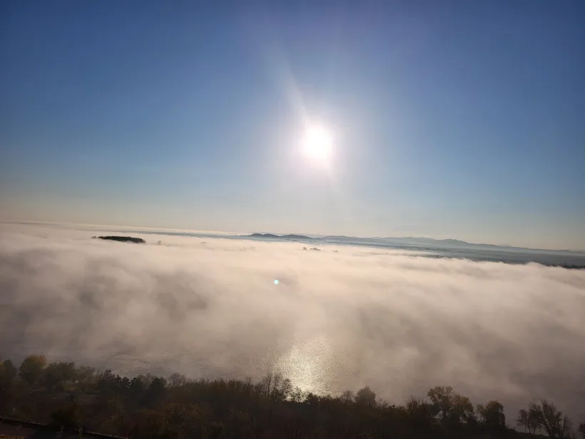VIDEO Fierbe Dunărea, la Galați. Imagini spectaculoase