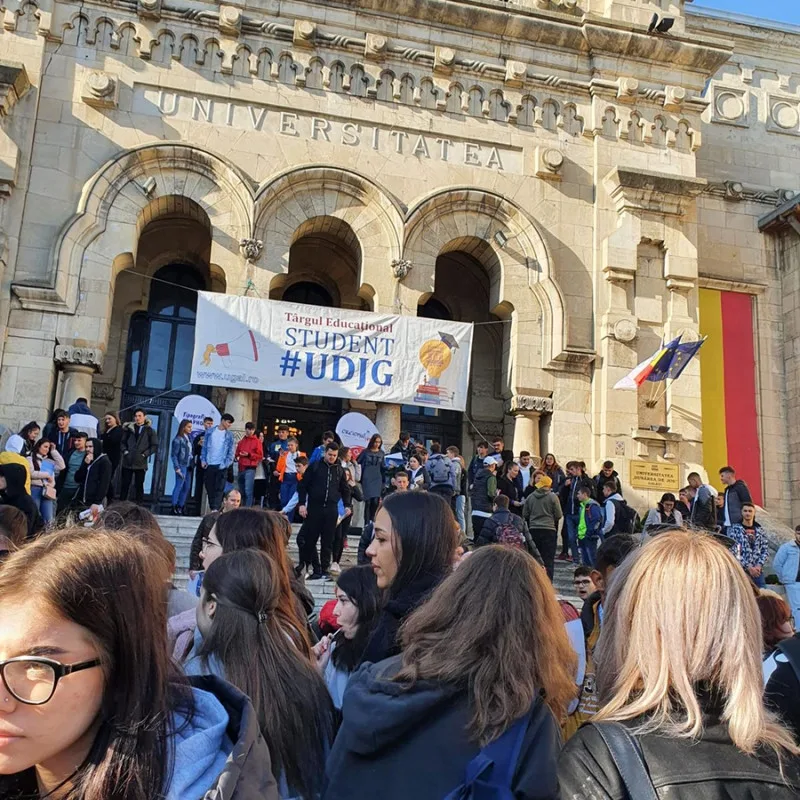 3.000 de elevi prezenți la Târgul Educațional „Student #UDJG” de la Galați