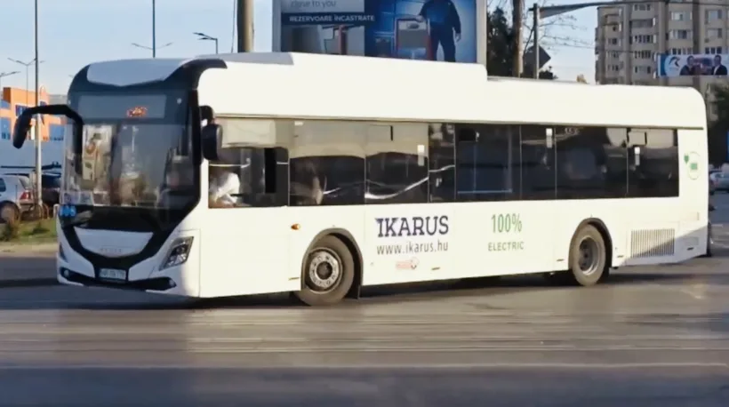 Călătorii gratuite cu un autobuz electric, pentru gălățeni