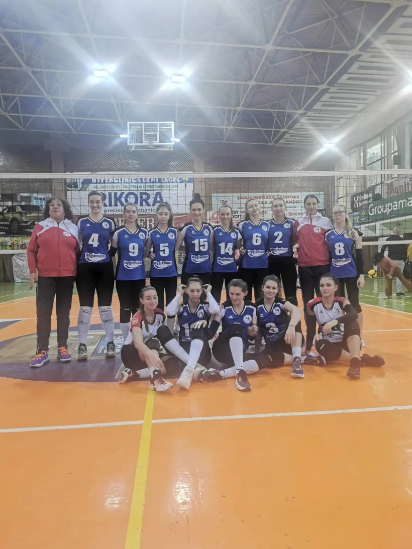 A doua victorie pentru fetele de la CSU Hygienium care le propulsează în fotoliul de lider