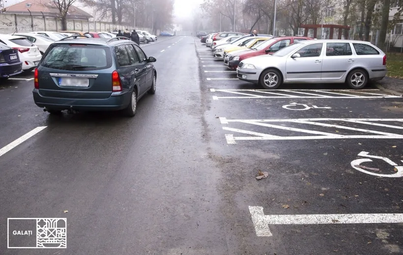 Abonamentele pentru parcările rezidențiale din Galați pot fi achitate din 12 decembrie