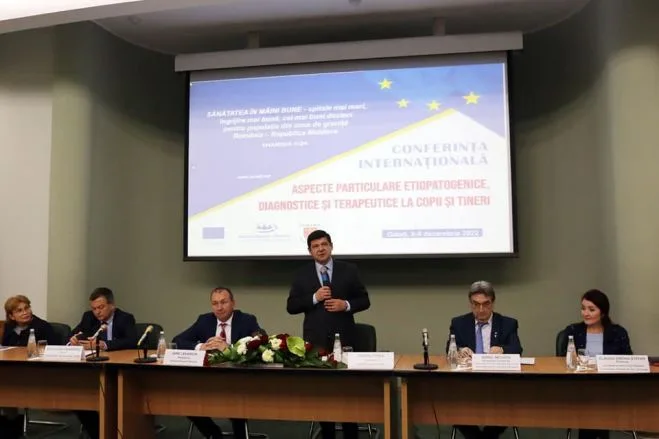 Consiliul Județean Galați a organizat Conferința internațională privind noile metode de diagnistic și tratament ale copiilor și tinerilor