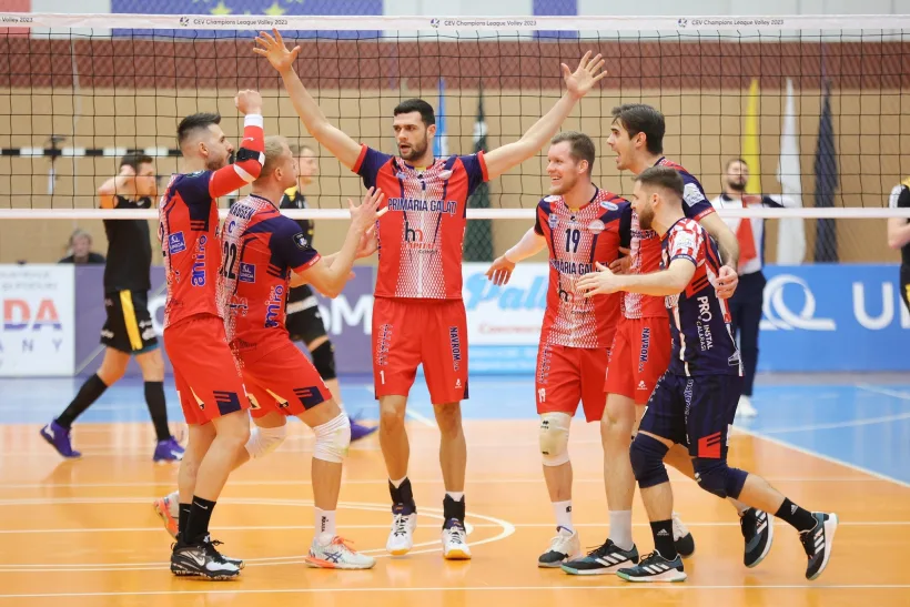 CSM Arcada continuă traseul din CEV Cup