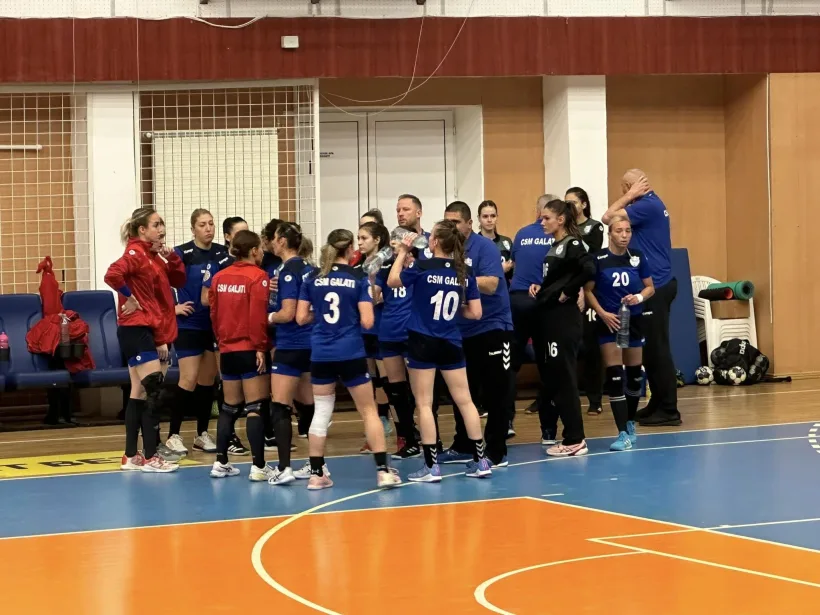 A 10-a înfrângere consecutivă pentru handbalistele de la CSM Galaţi