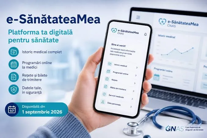 e-Sănătatea Mea lansată public din septembrie
