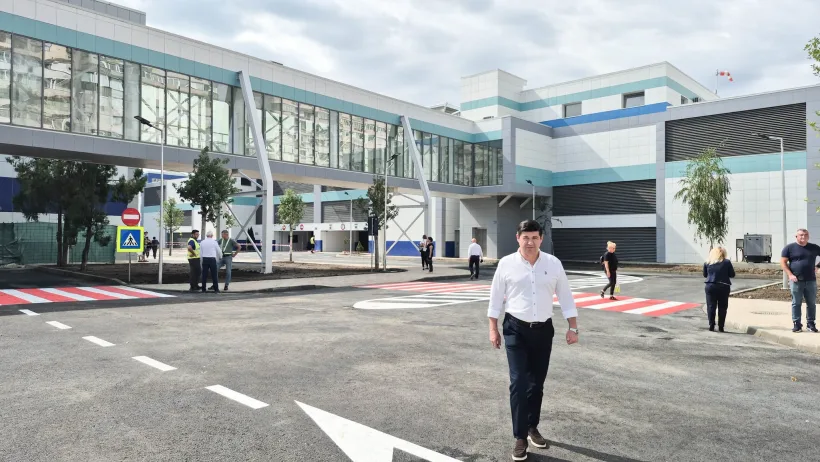 UNIC în România. Heliport SMURD, acces direct către UPU și o parcare supraetajată cu peste 460 de locuri, la Spitalul Județean Galați